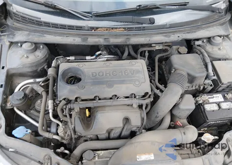 2010 Kia Forte Ex из США, поврежденный, VIN KNAFU4A25A5282739